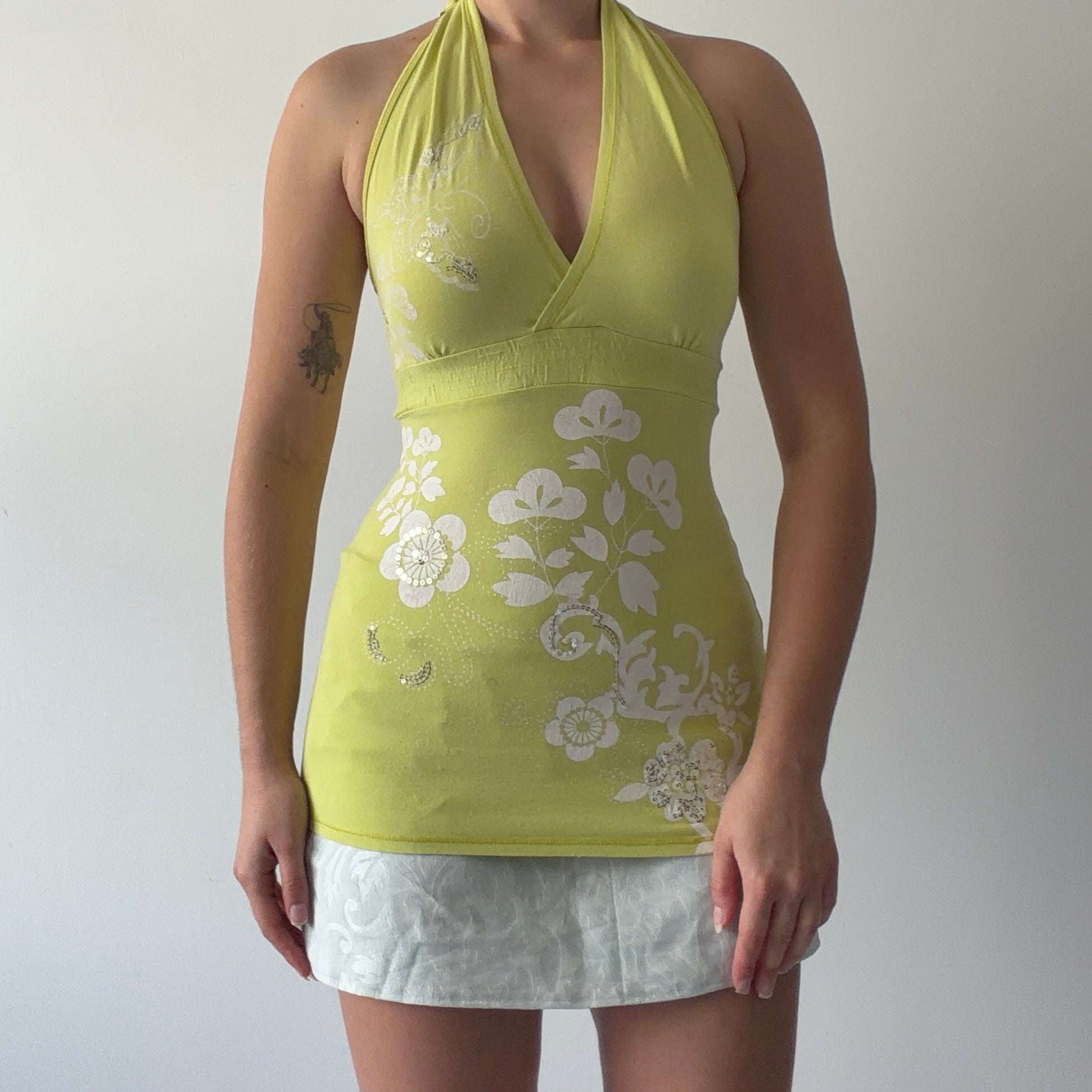 Sequin Halter Top | 8-10