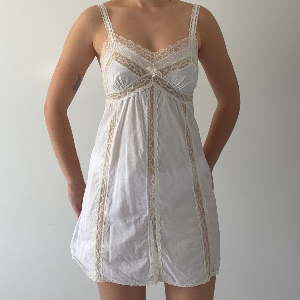 Victoria's Secret Cotton Lace Dress | M