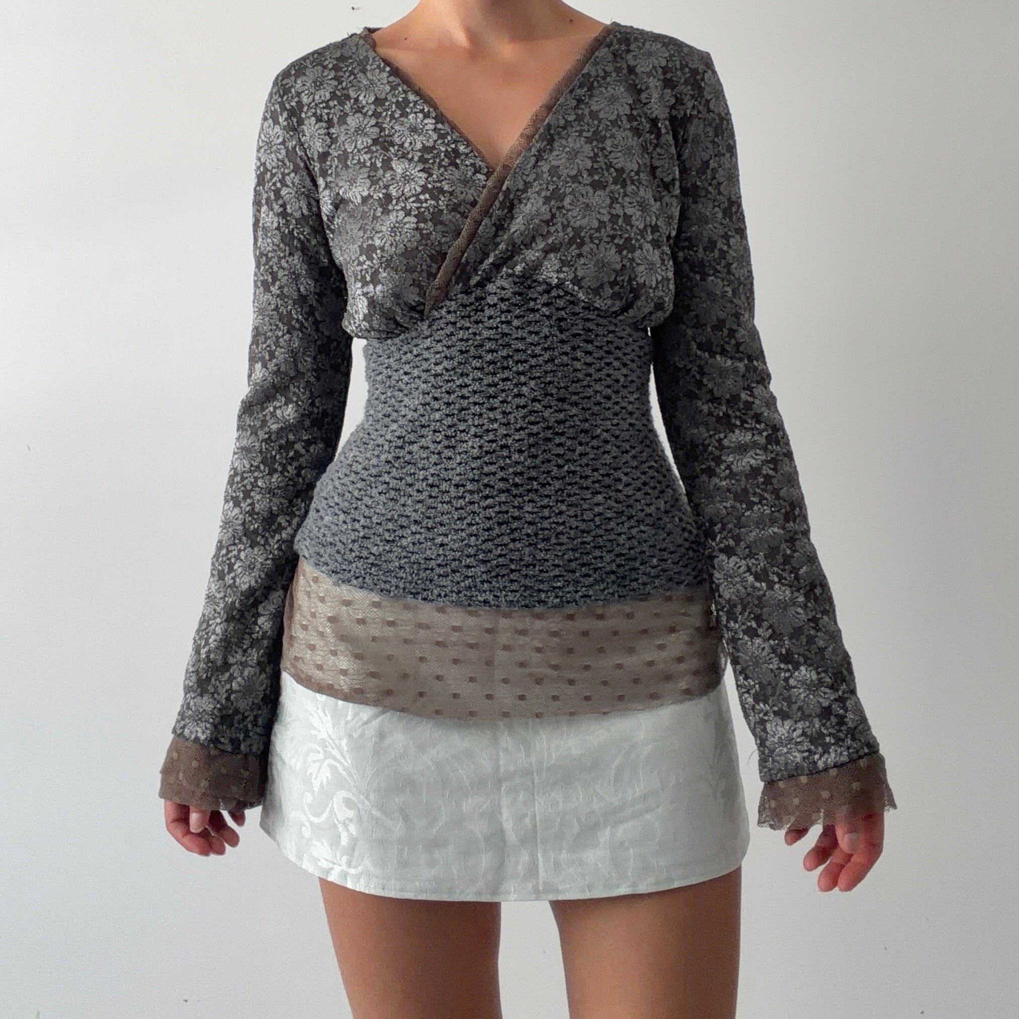 Annah Stretton Fairy Mesh Top | Made in NZ | 10-12