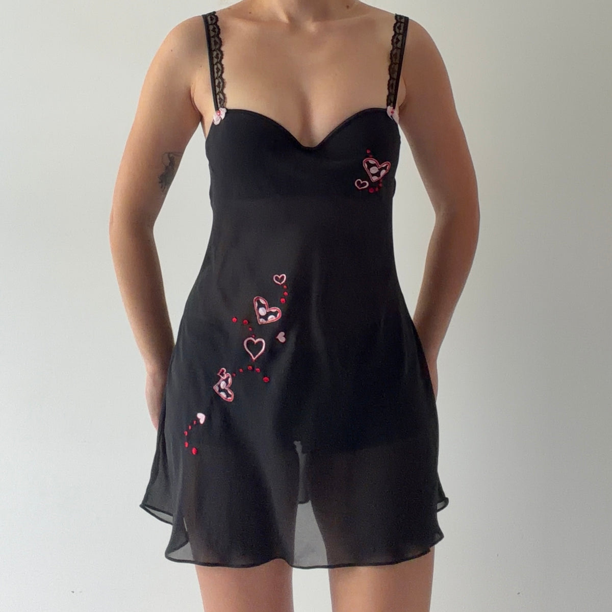 California Dynasty Babydoll Slip | M