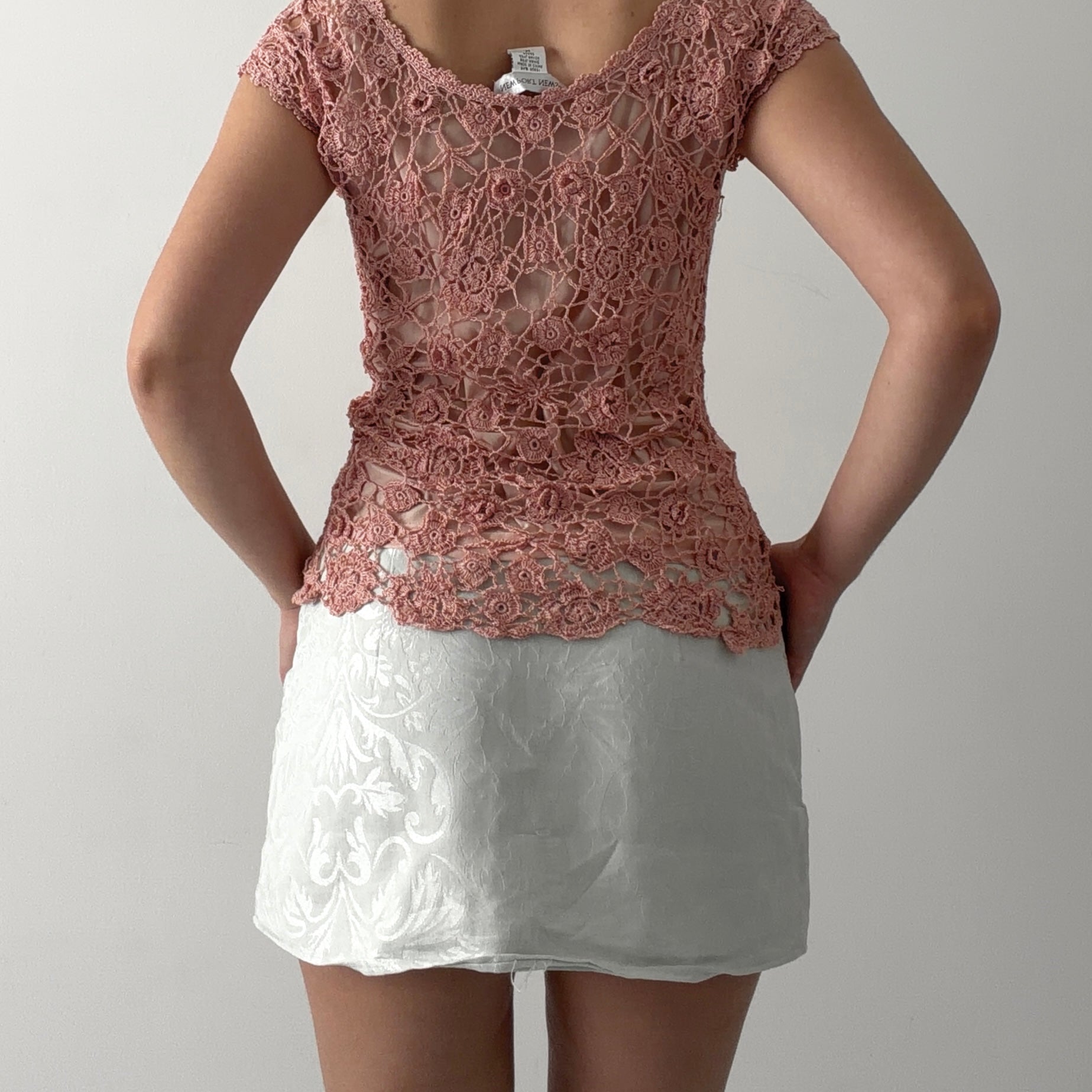 Newport News Crochet Top | M