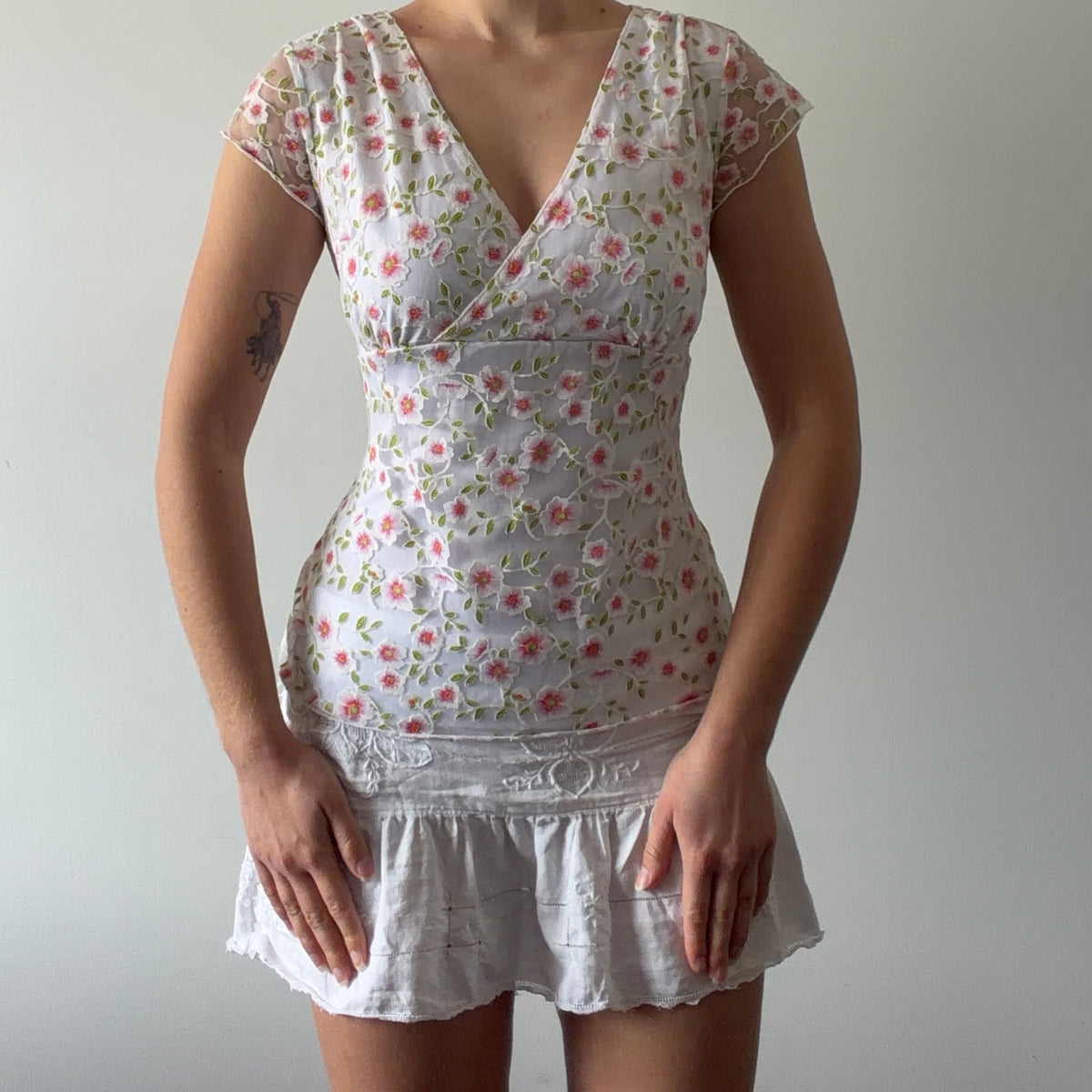 Wrapper Babydoll Top | M