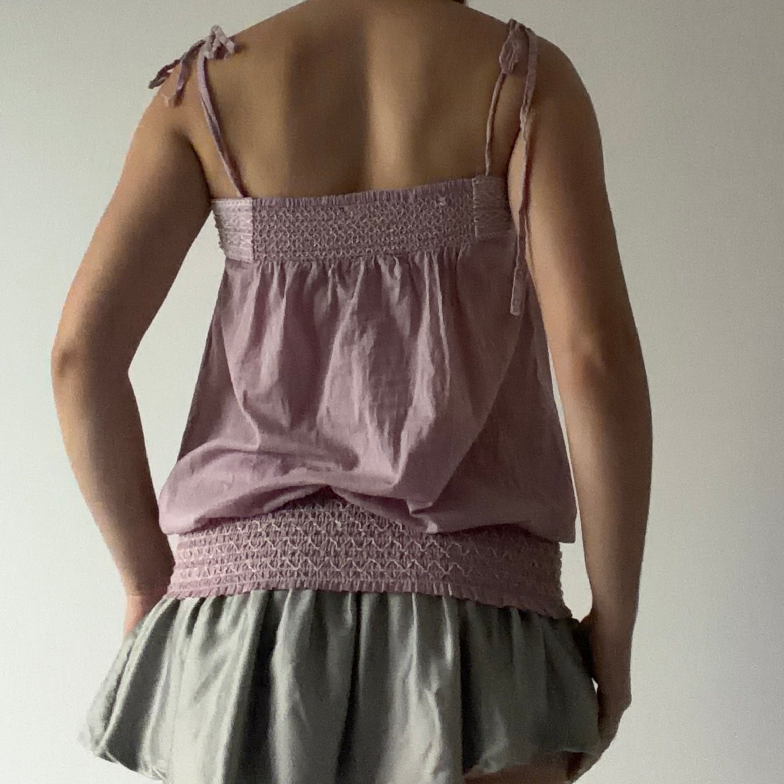 Blanco Embroidered Cami Top | S