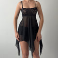 La Vie En Rose Handkerchief Slip Dress | L