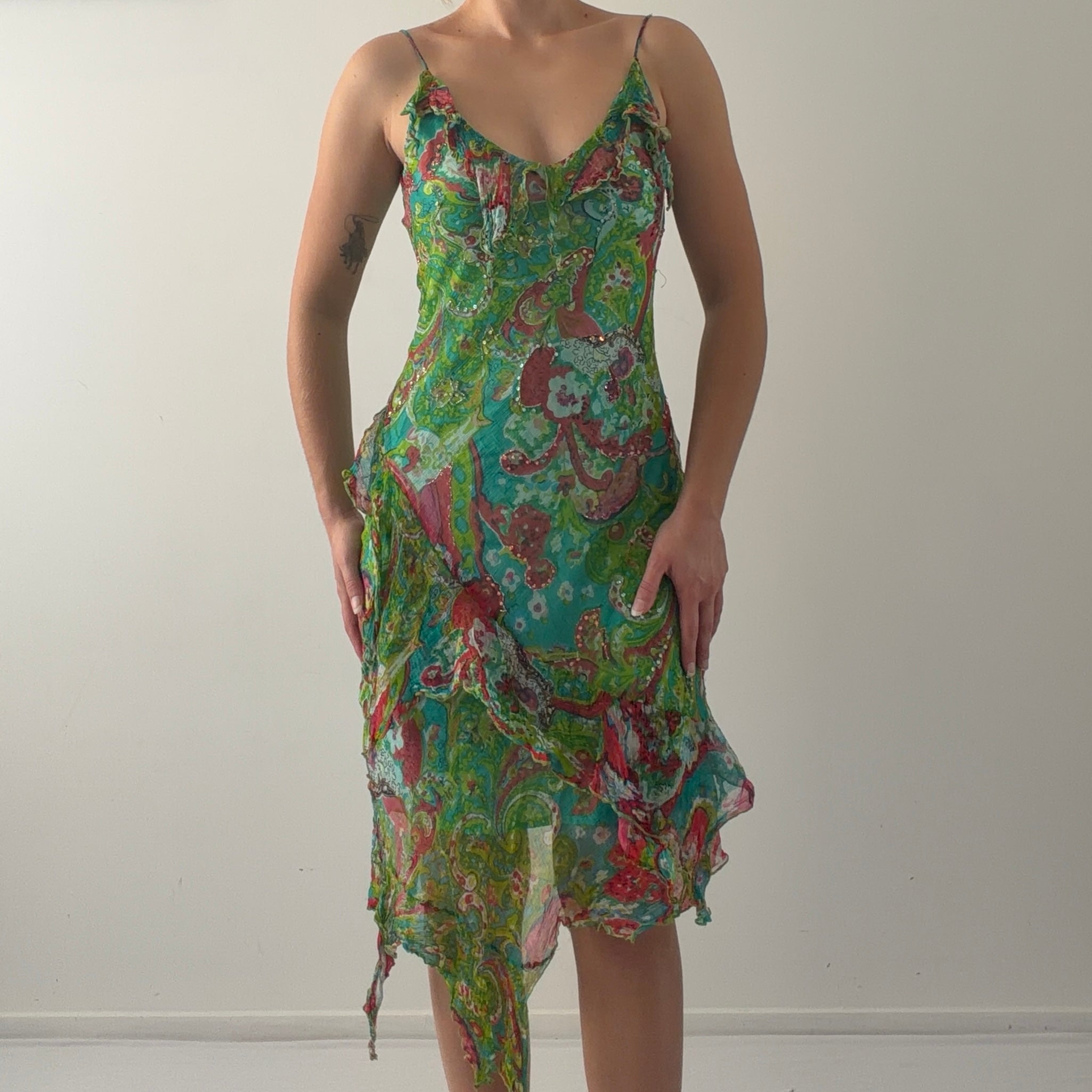 Petals Asymmetric Fairy Dress | 6-8