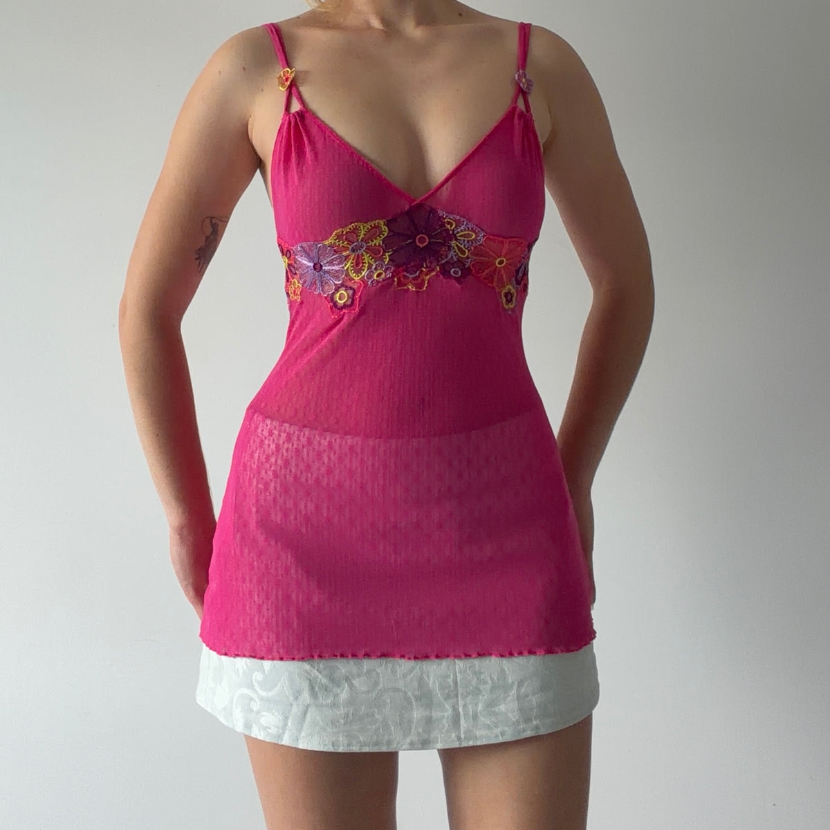 05' Victoria's Secret Mesh Cami | S