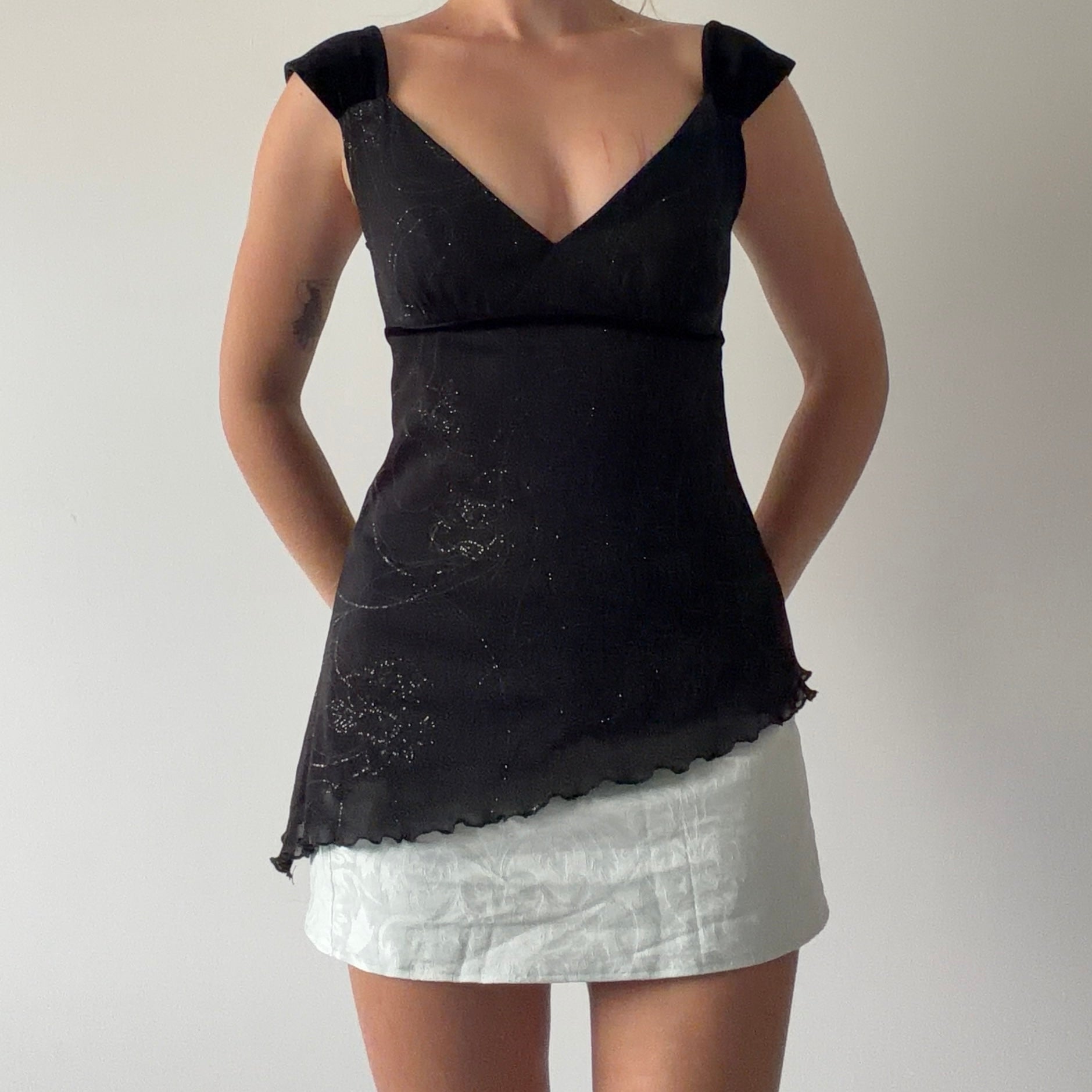 Le Chateau Babydoll Top | Made in Canada | XS