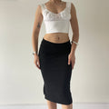 Cue Slinky Midi Skirt | XS