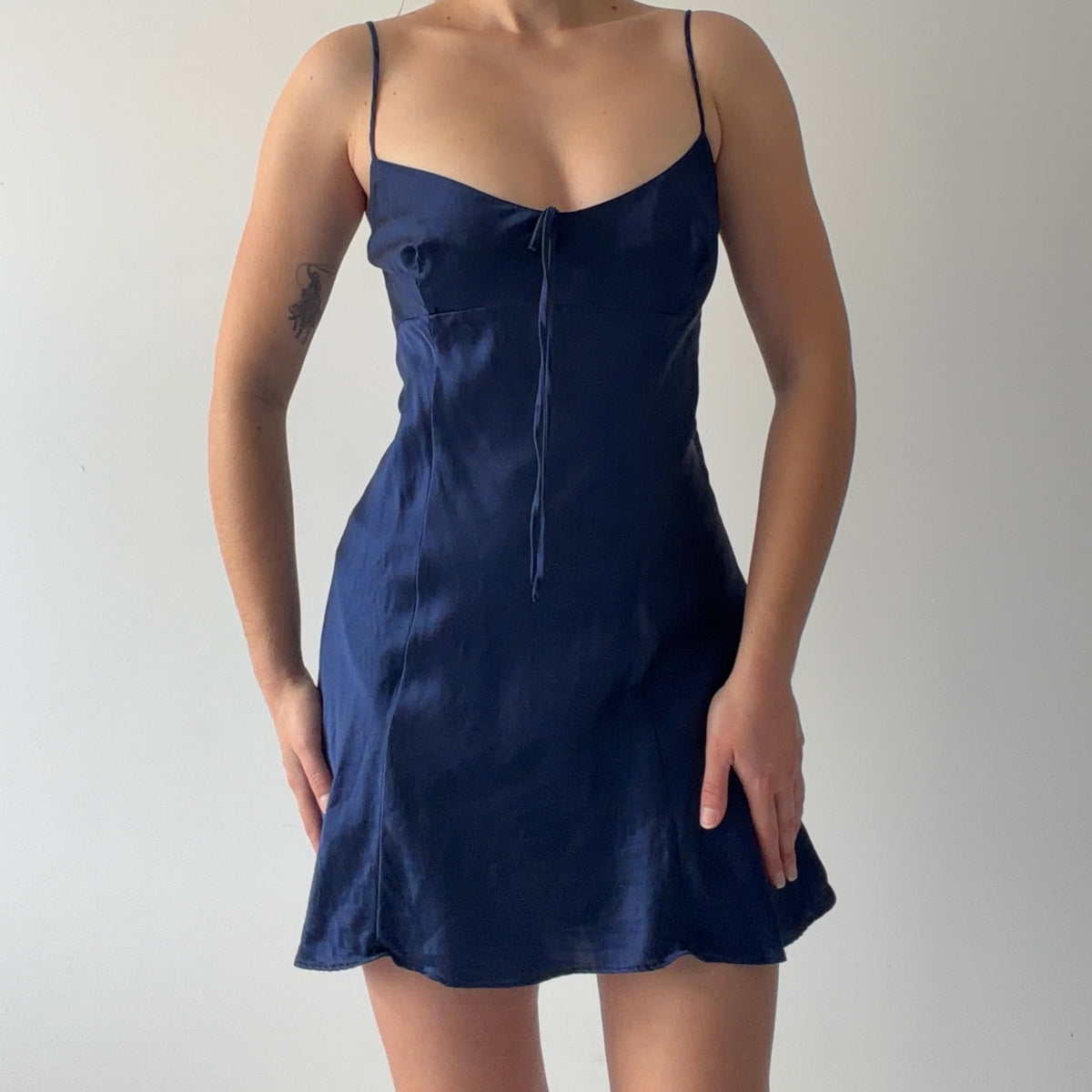 Victoria's Secret Silk Babydoll Slip | L