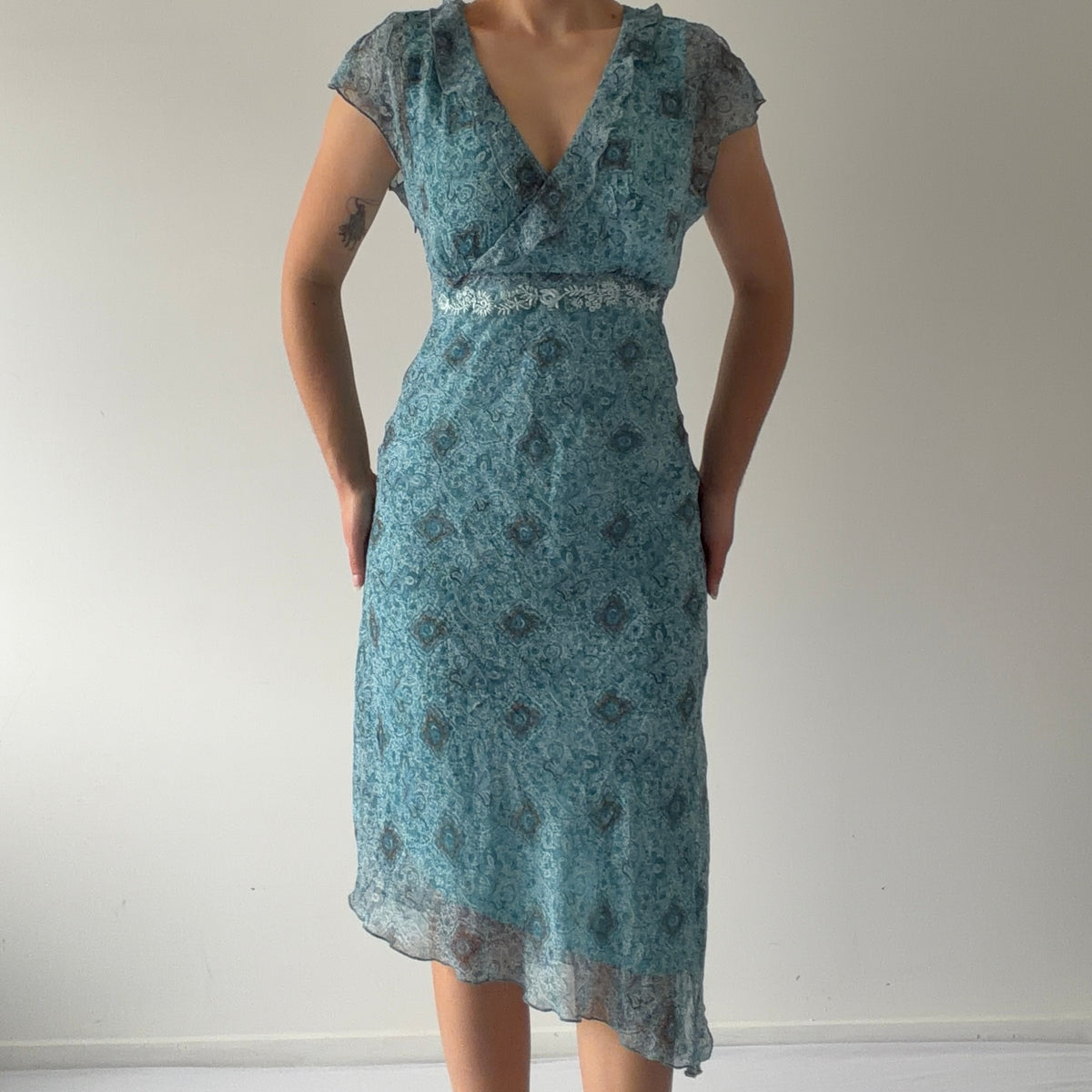 CDC Paisley Midi Dress | M-L