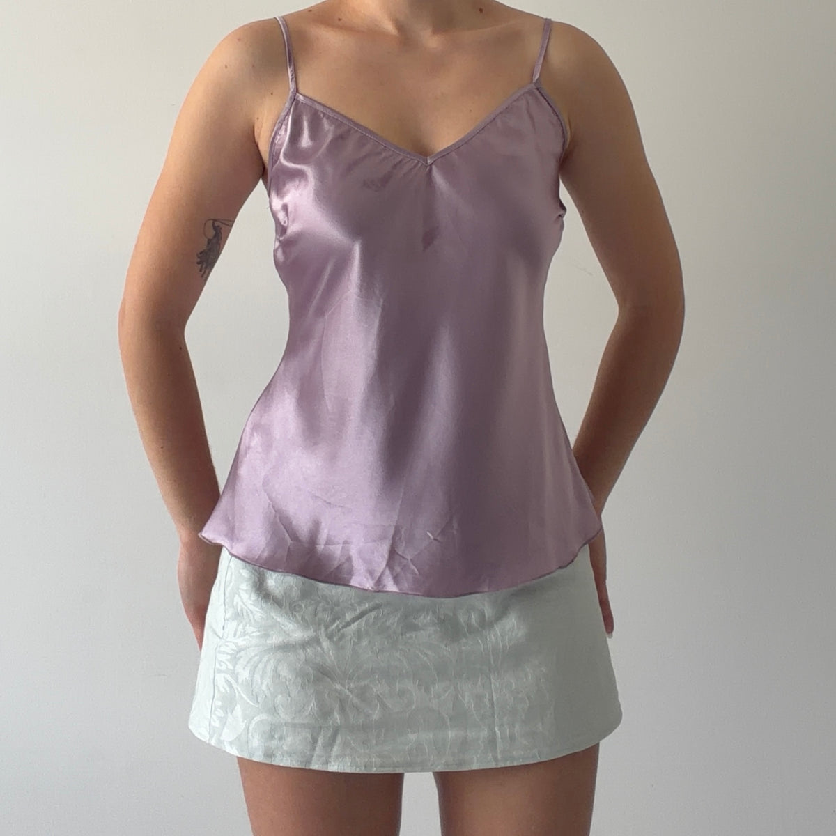 Jeanstar Satin Cami | M