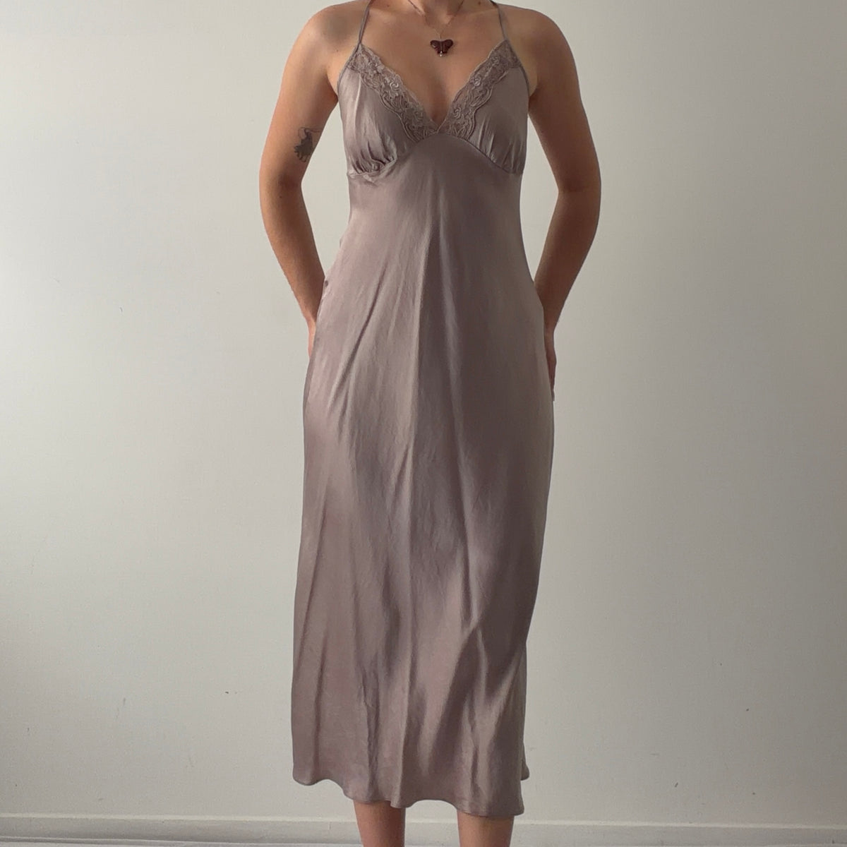Zenza Silk Midi Dress | L