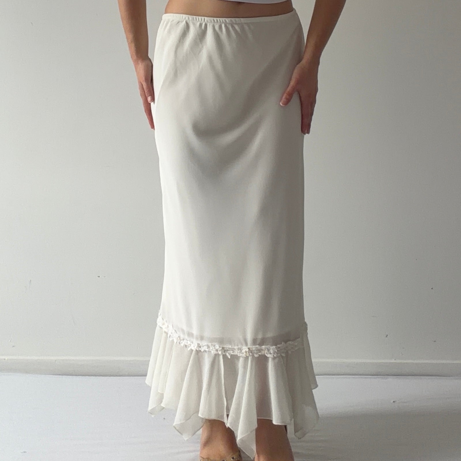 MSK Maxi Skirt | Made in USA | L