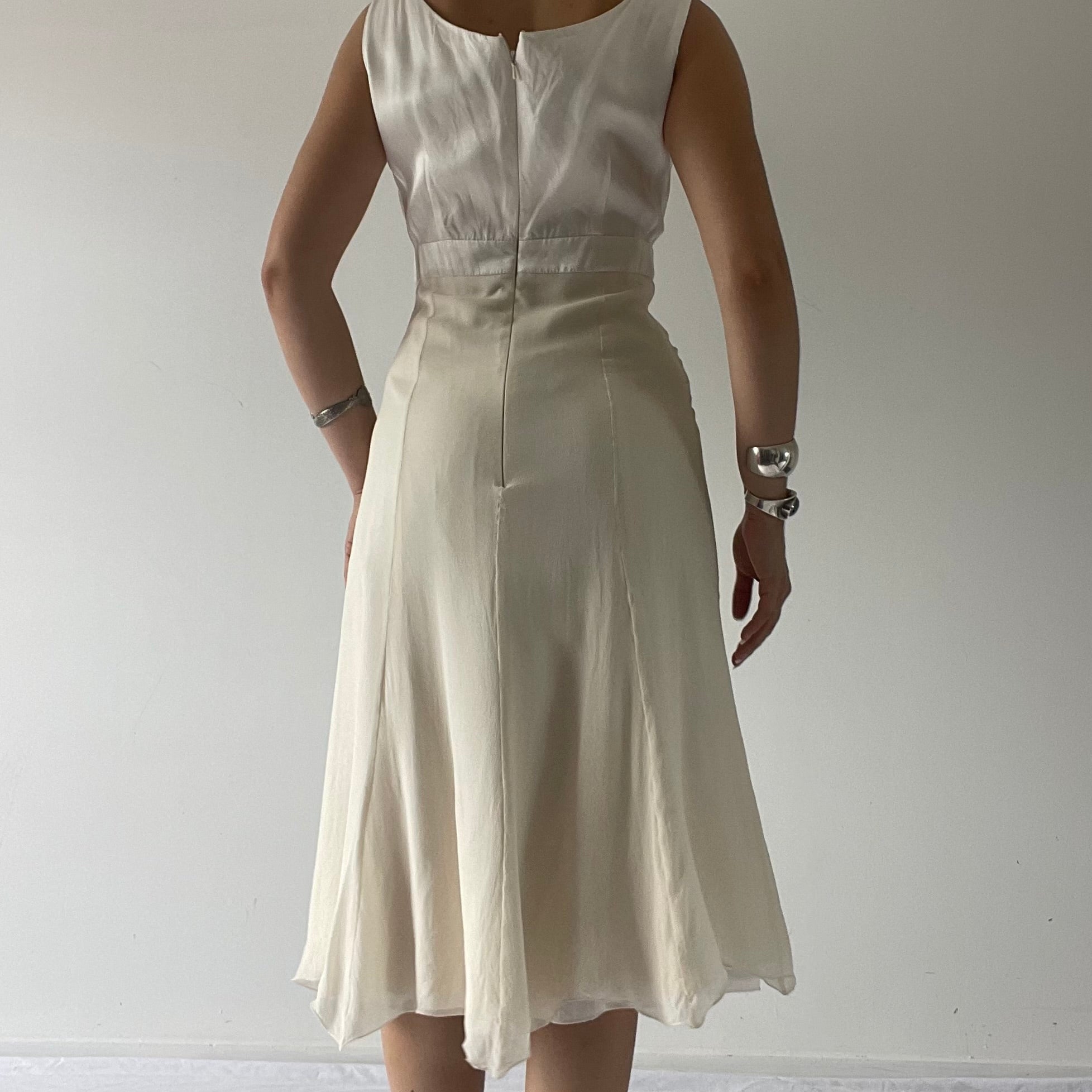 Jane Rhodes Silk Babydoll Dress | 6-8