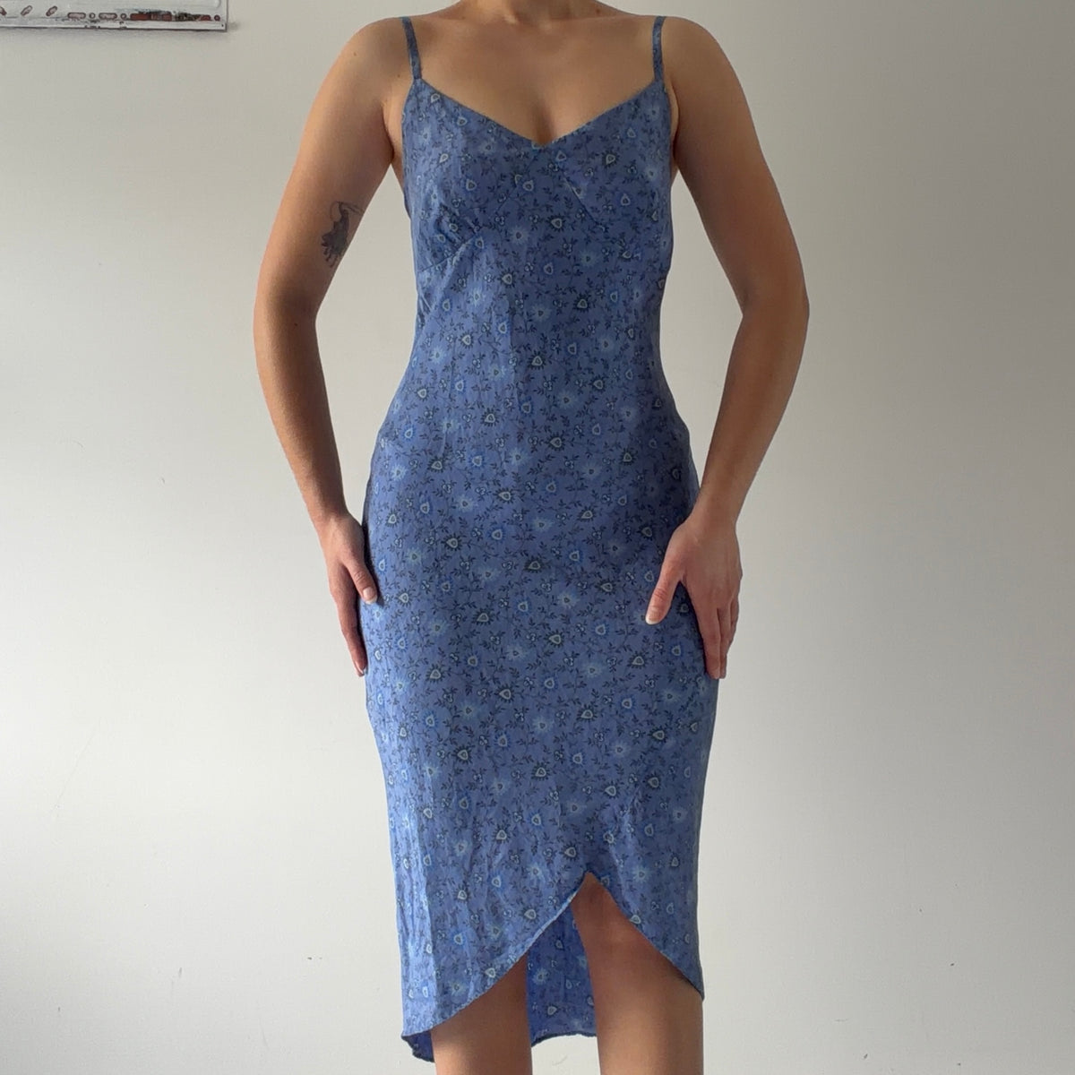 Express Silk Midi Dress | 10-12