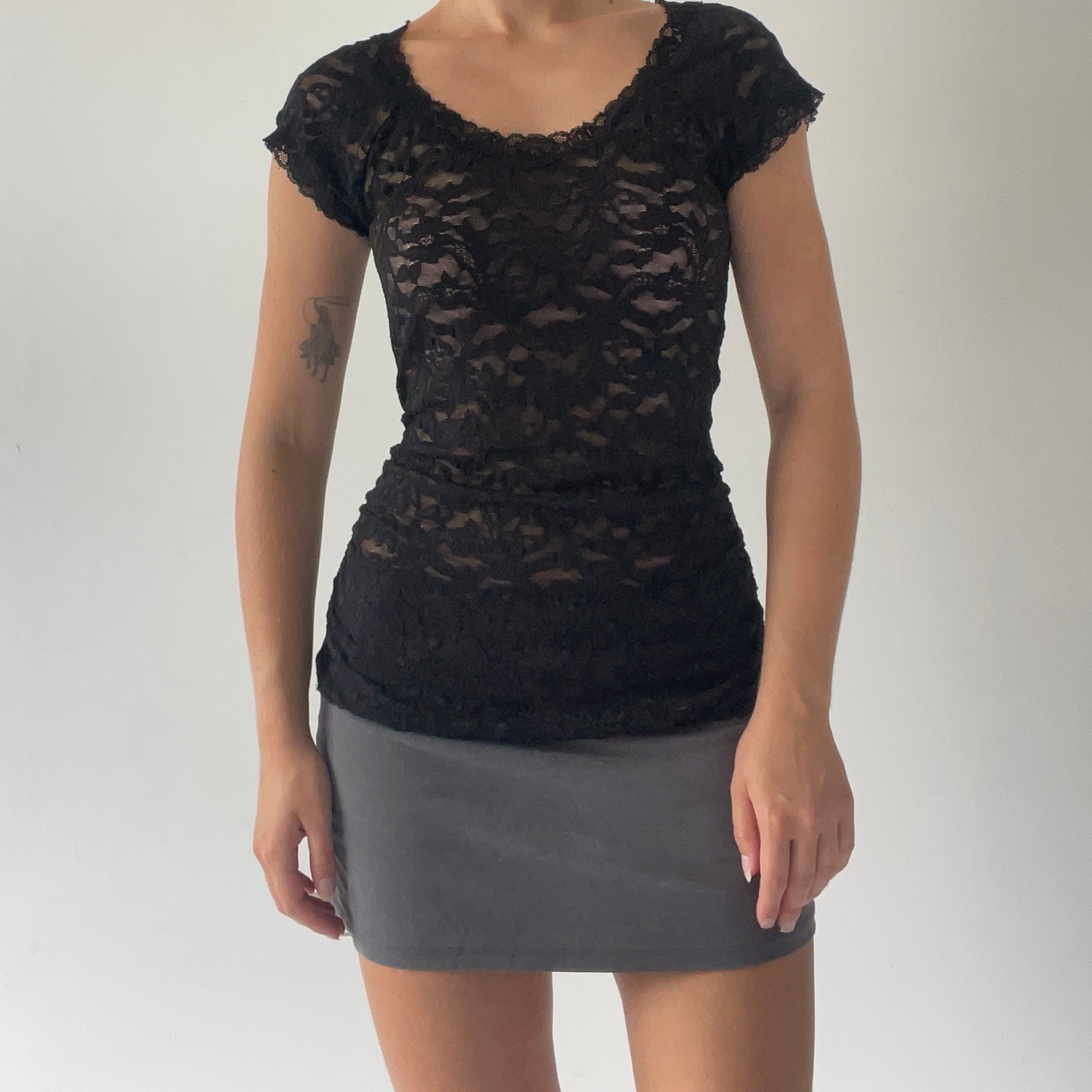 Moda International Lace Top | S