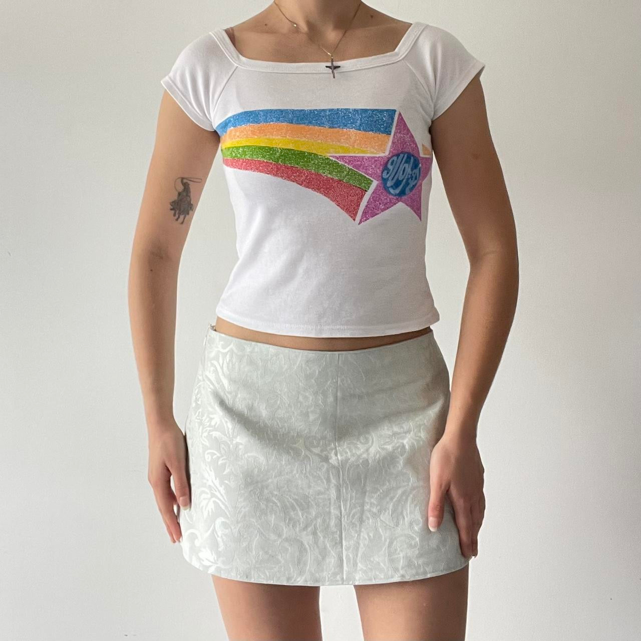 Rainbow Baby Tee | XS