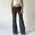 New York Mid Rise Wide Leg Pants | 10-12