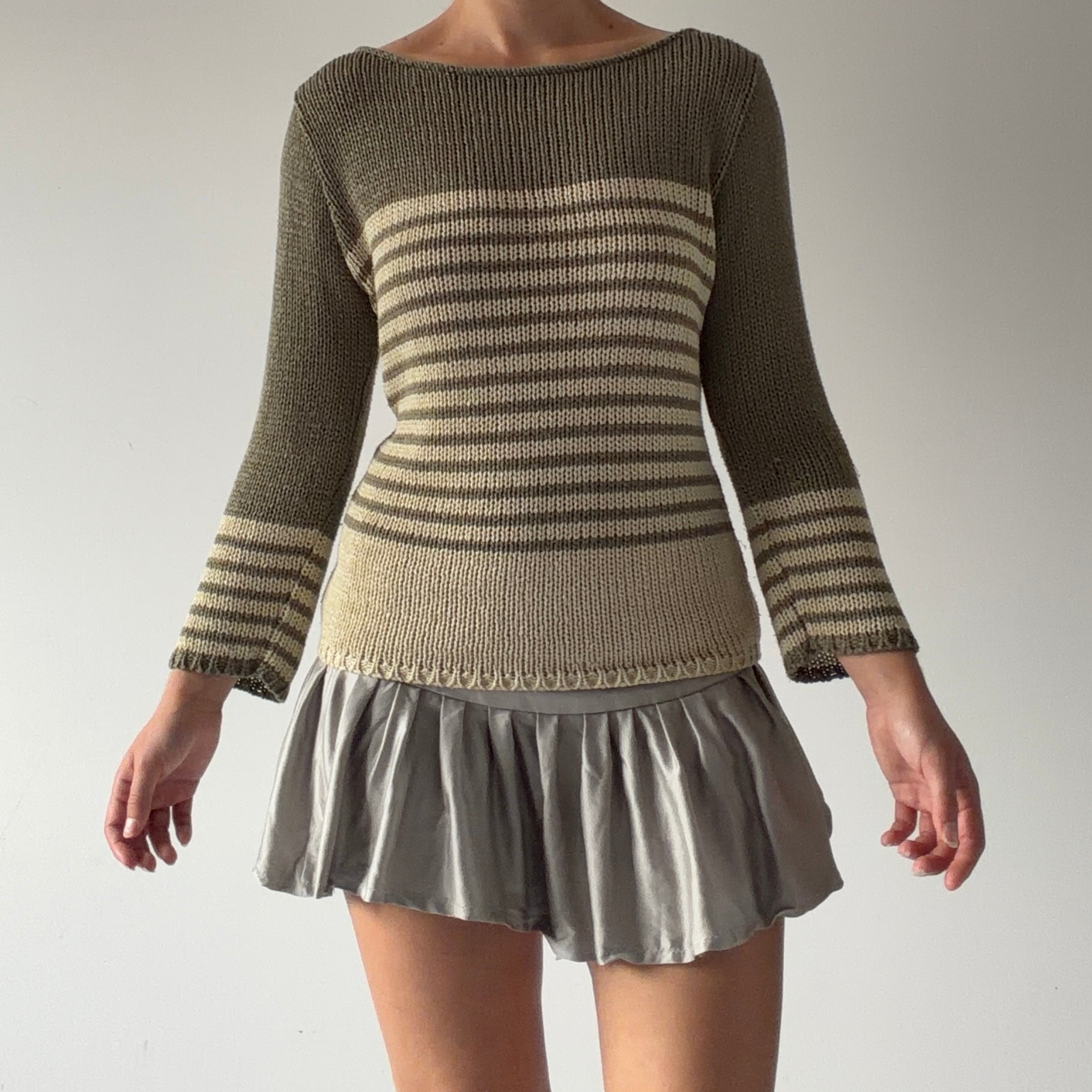 Camaíeu Stripe Knit | 8-12