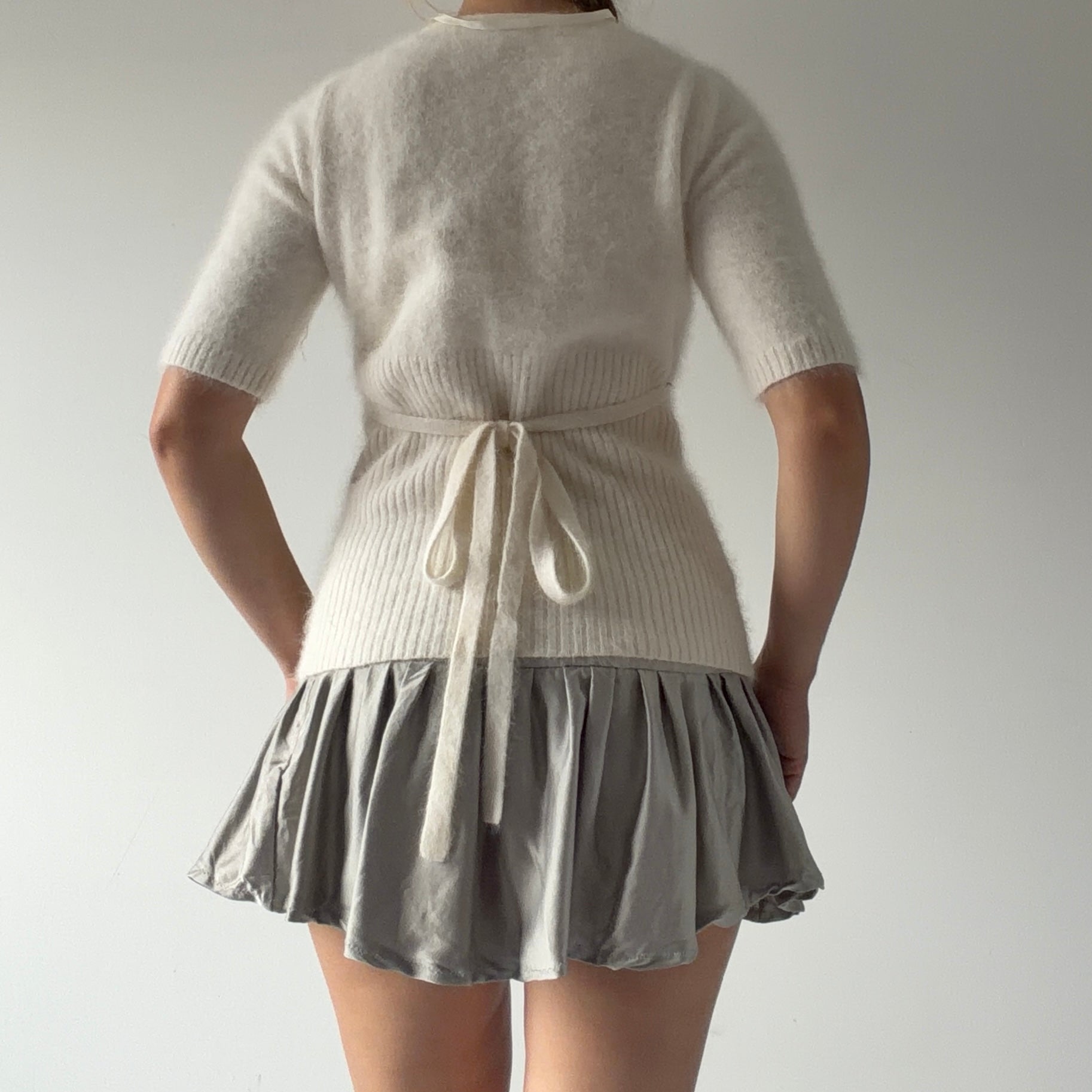 Esprit Angora Wrap Top | 8-10