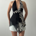 Rare BCBG Silk Halter Top | S