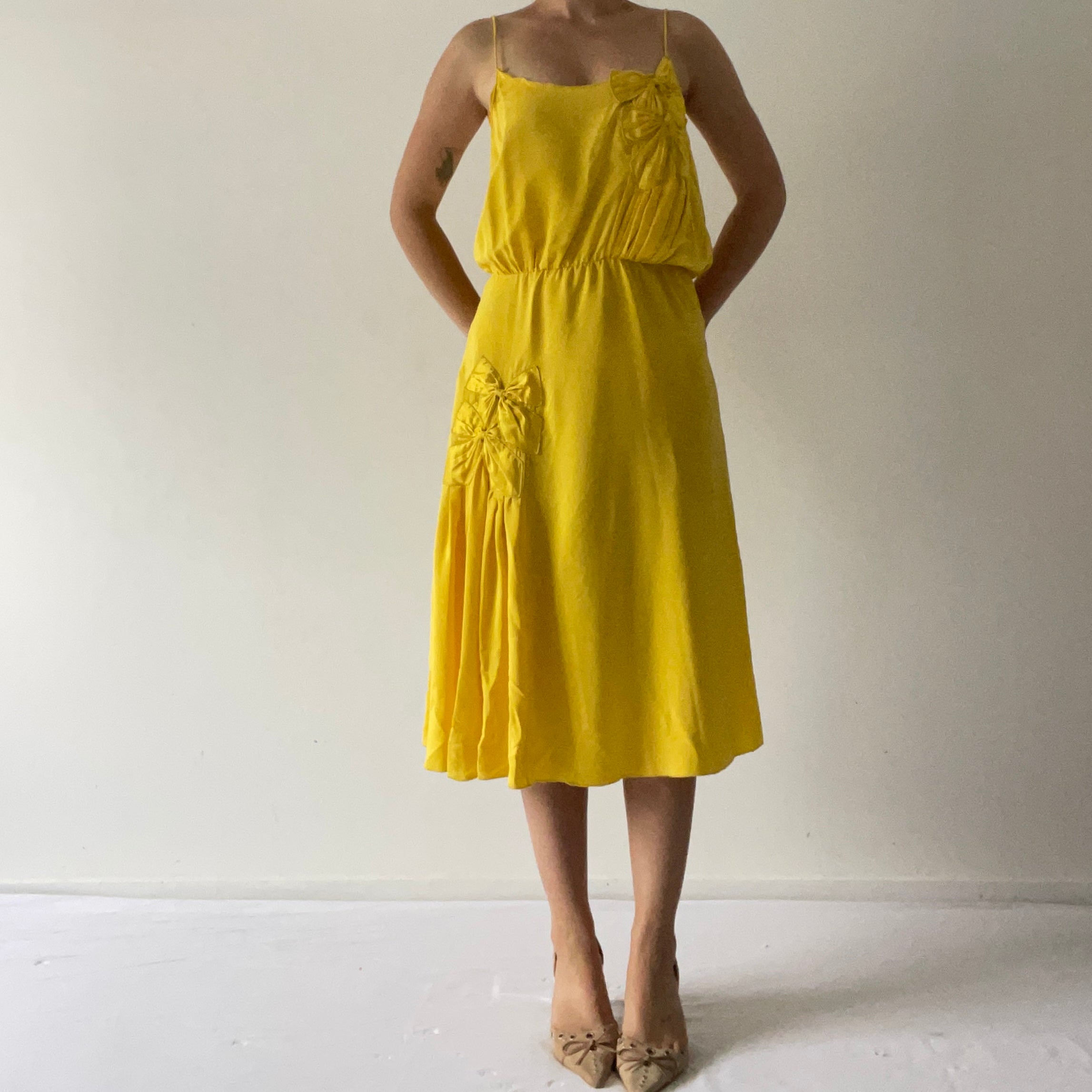 Scanlan & Theodore Silk Midi Dress | Made in Australia | 12