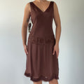 Nine West Silk Beaded Midi | M