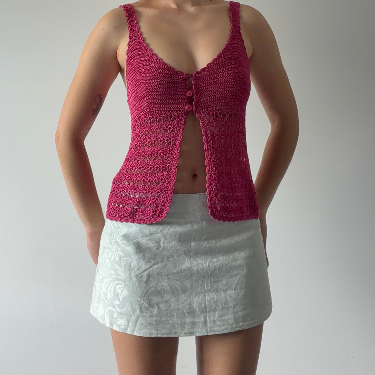 Cruise Australia Crochet Cami | S-M