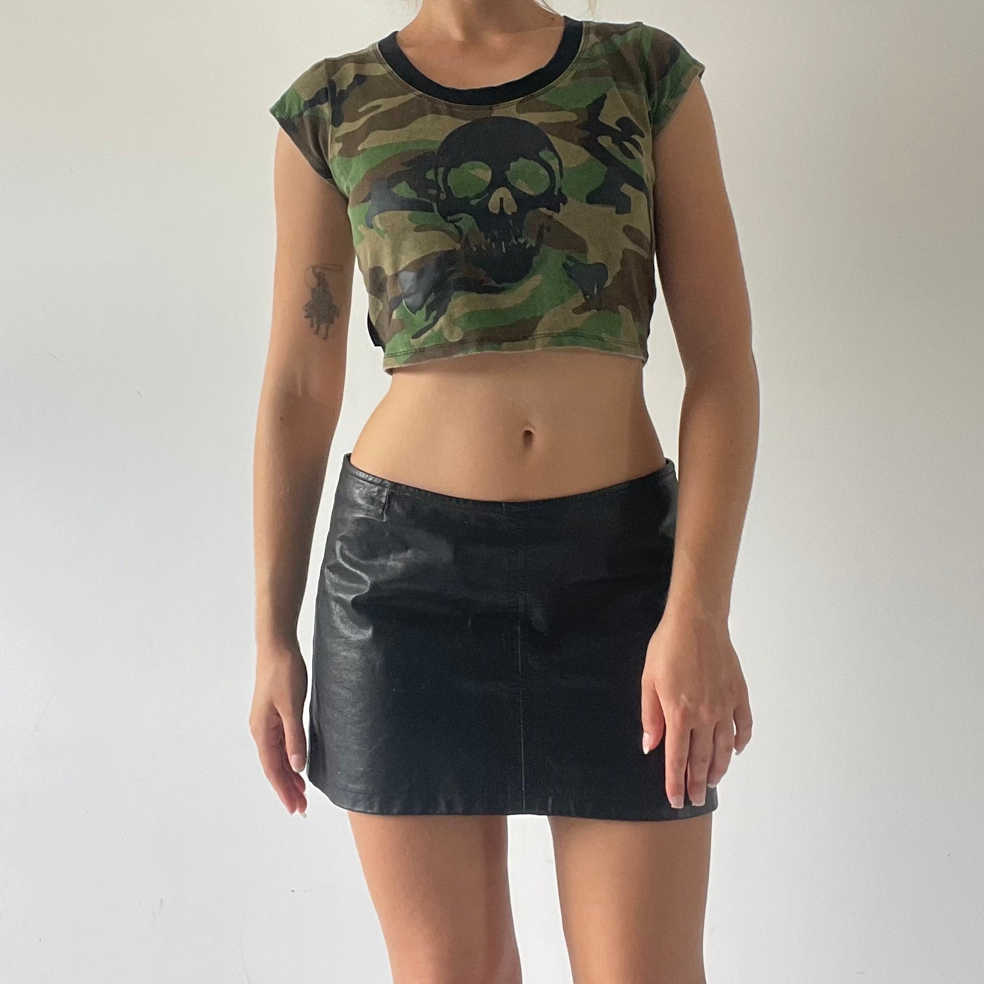 Tripp Skull Baby Tee | XS