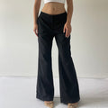 Low Rise Wide Leg Pants | 14-16