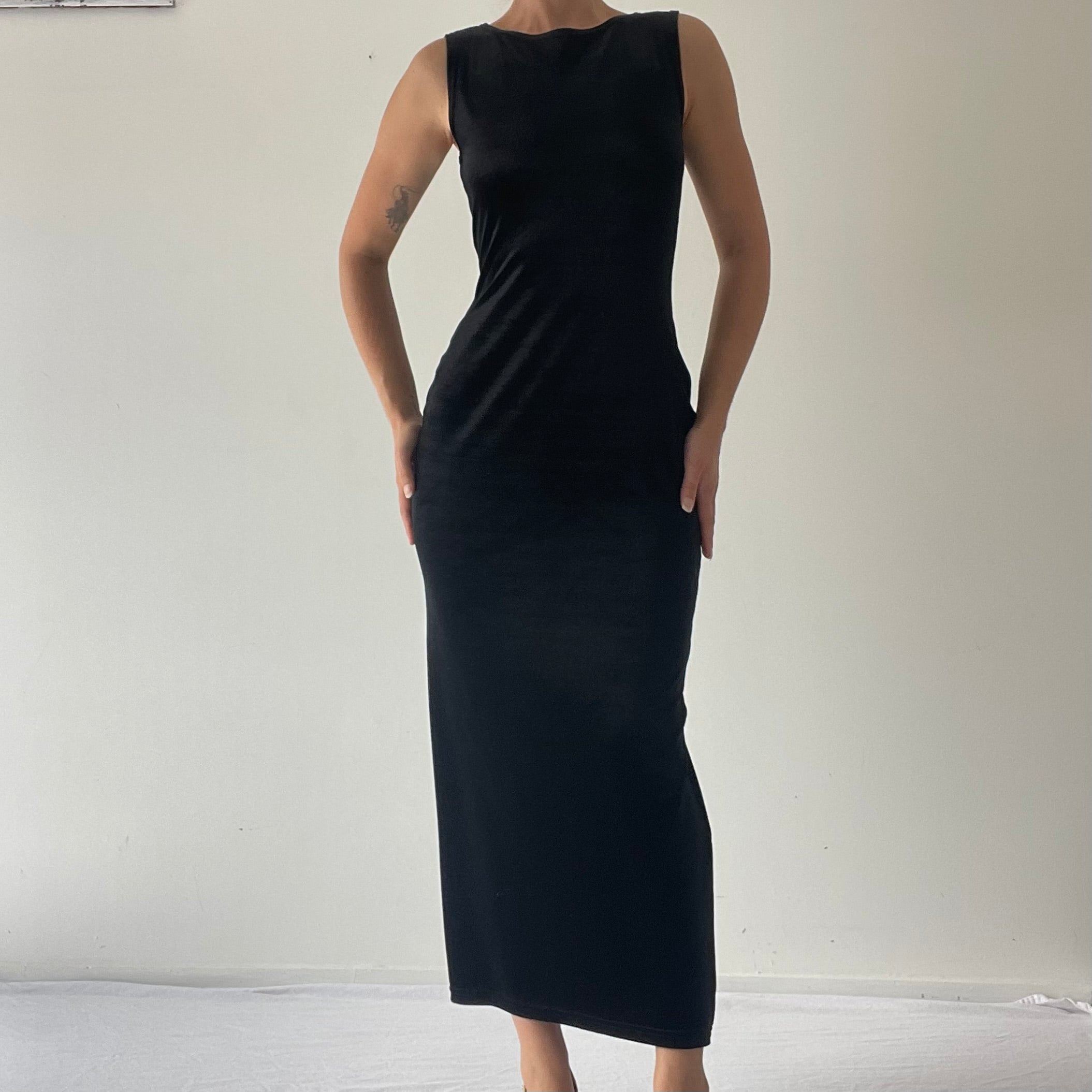 Annmaree Chambers Boat Neck Dress | Made in NZ | S
