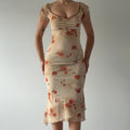 Inexplicable Milkmaid Midi Dress | XS