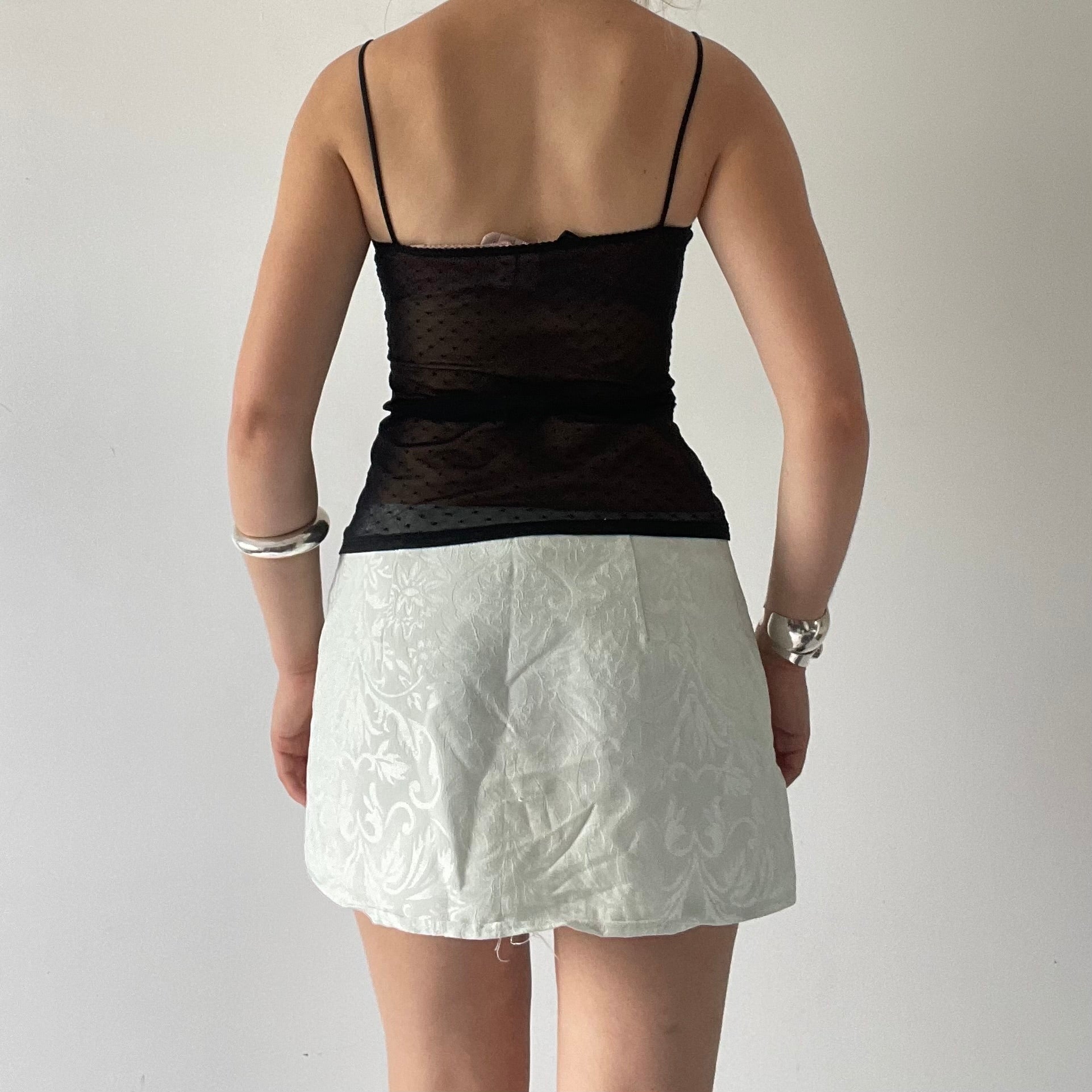 Lace Cami Tank Top | S