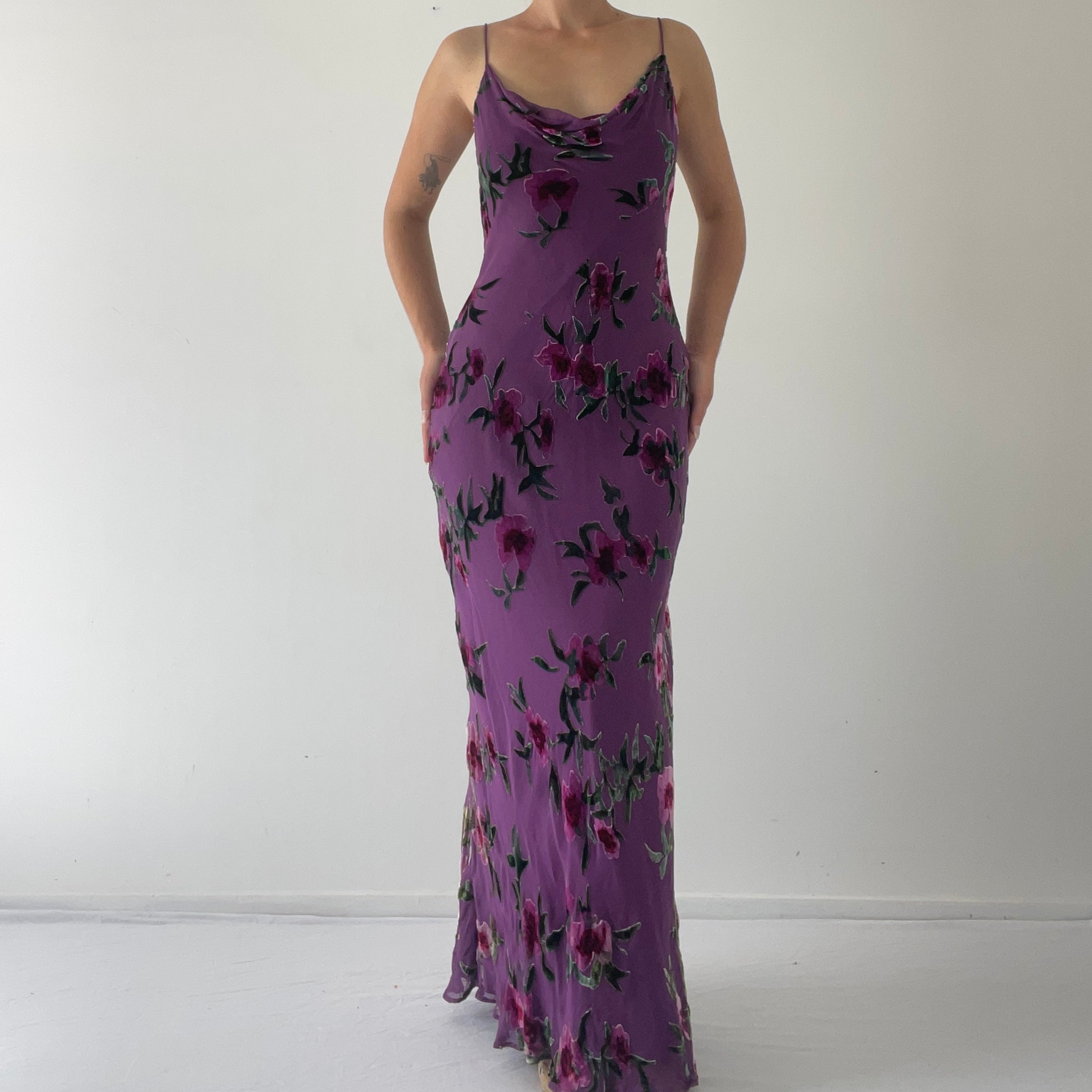 Monsoon Bias Cut Burnout Dress | 6-10