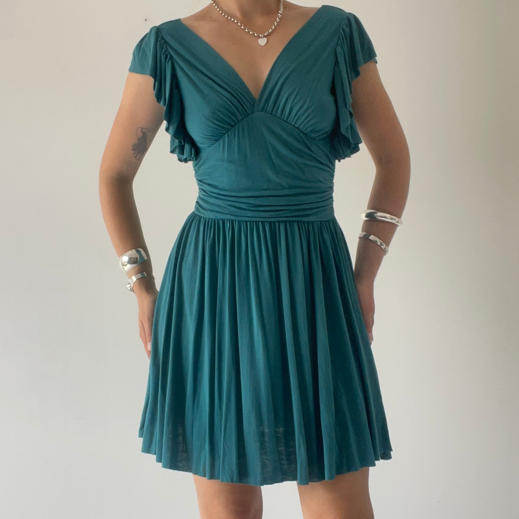 Sisco Midi Ruffle Dress | 6-8