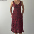 J Crew Silk Midi Dress | 10-12
