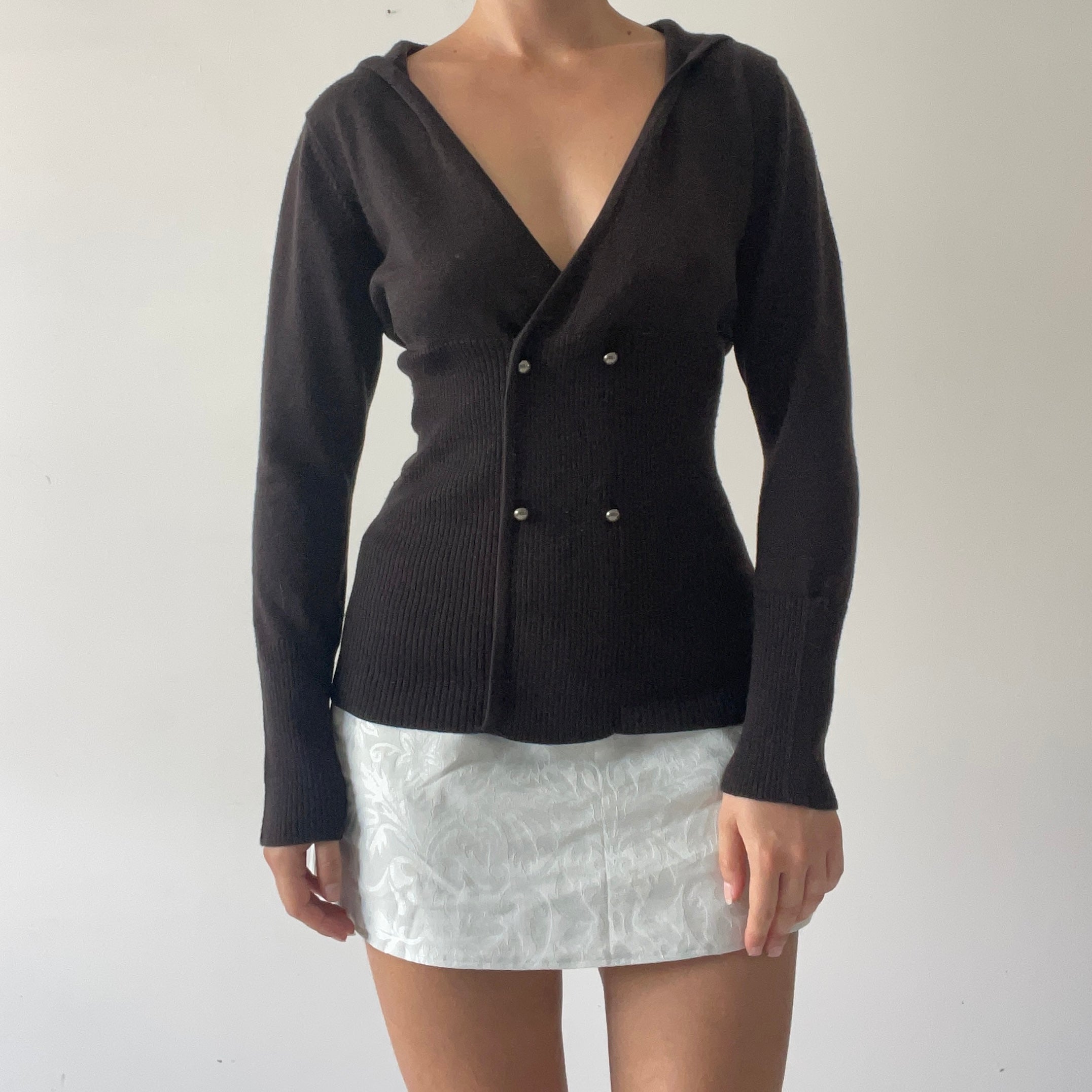 Merino Wool Hooded Knit | 10-12