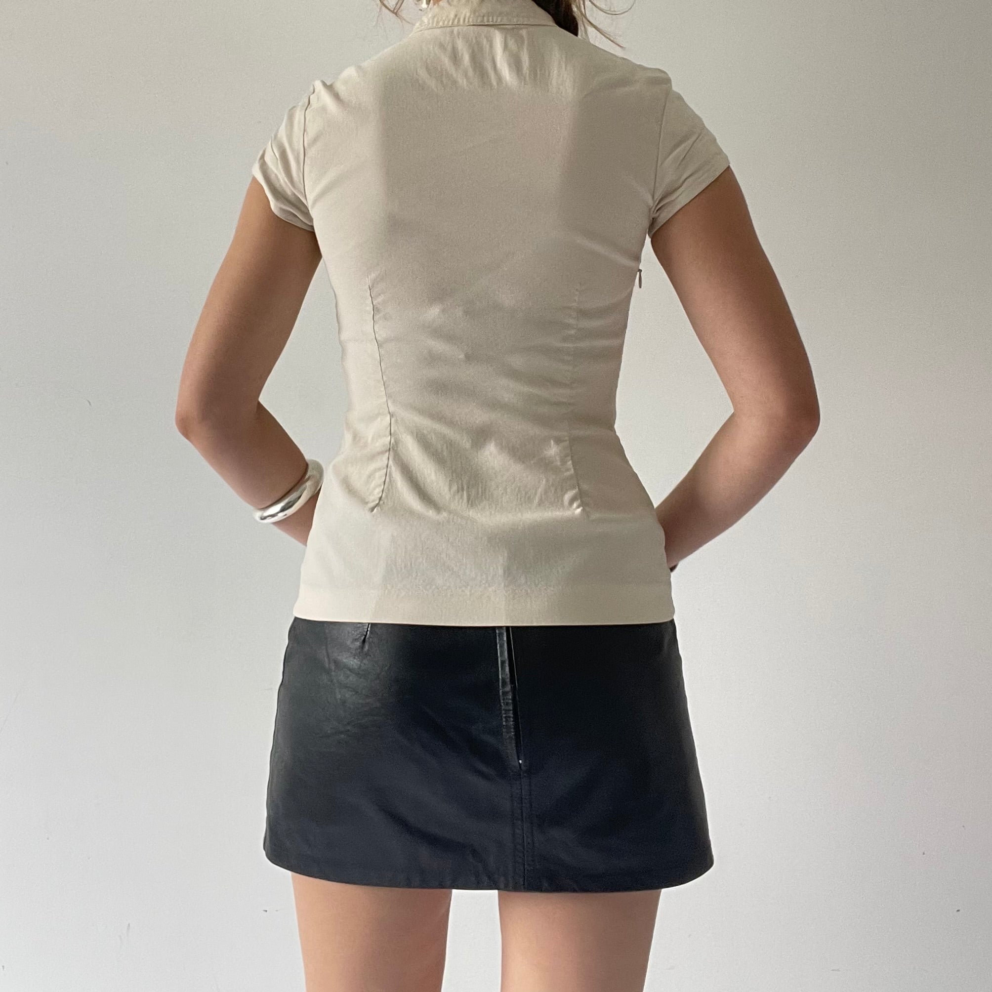 Cheongsam Inspired Fitted Top | 6-8
