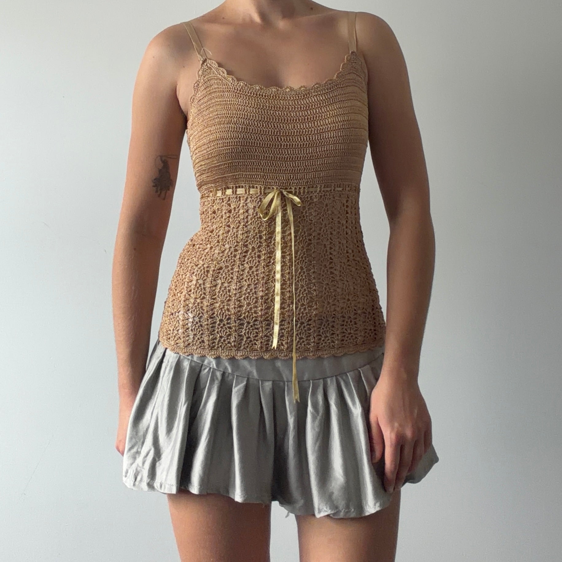 Etam Crochet Cami Top | 10-12