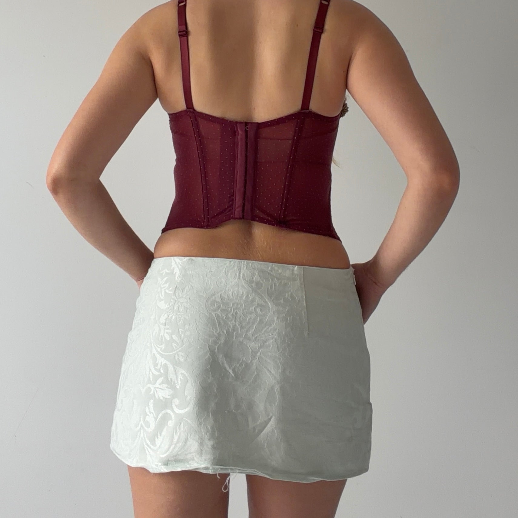 Native Intimates Polka Dot Corset Top | 10-12