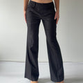 New York & Company Pinstripe Wide Pants | S