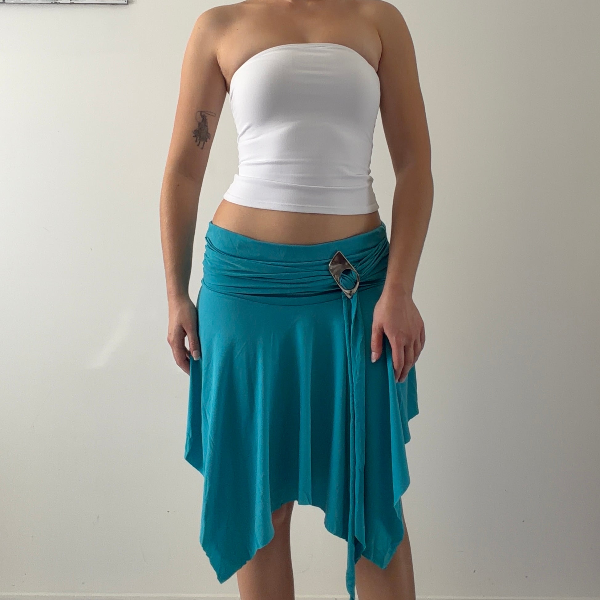 Midi Asymmetric Skirt | S