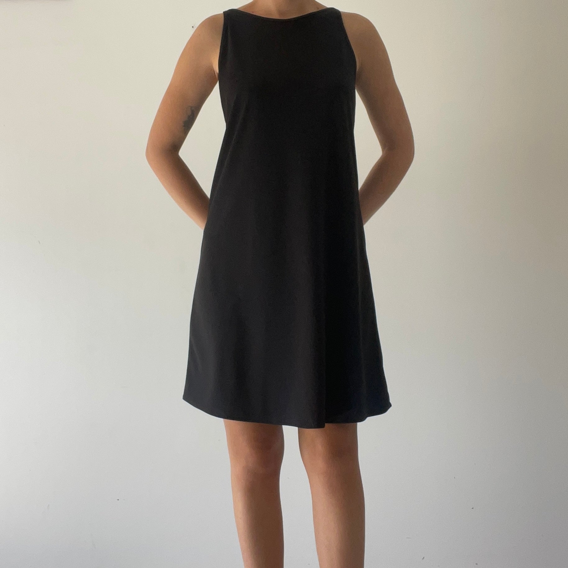 90s Boat Mini Dress | 12-14