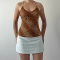 Leopard Strappy Cami | 8-10