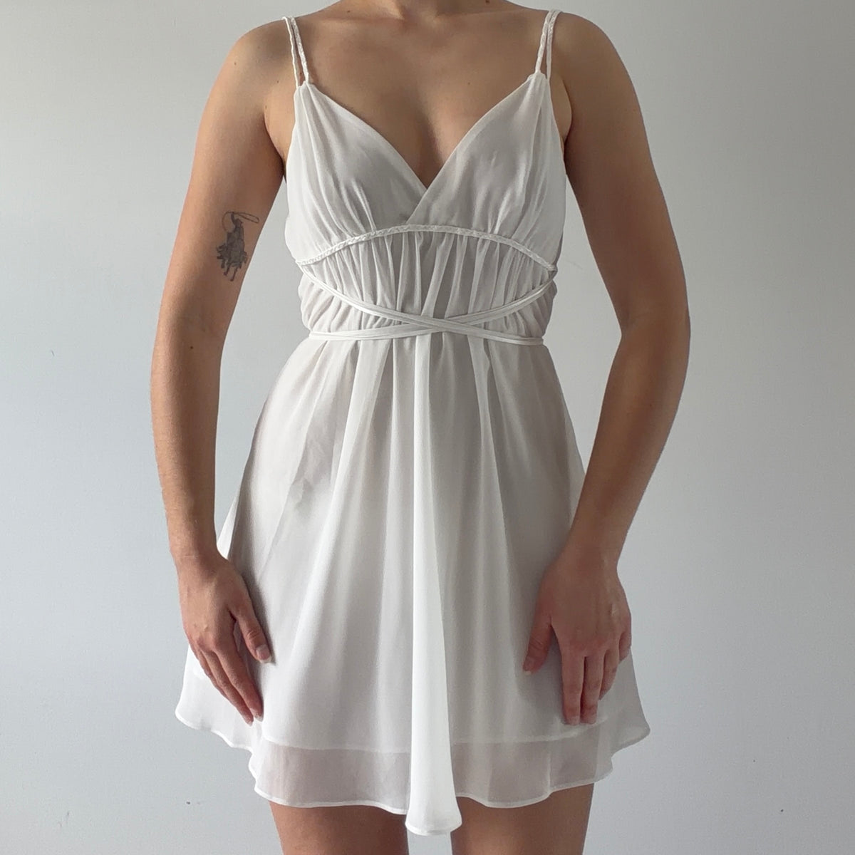 Oscar De La Renta Babydoll Dress | S