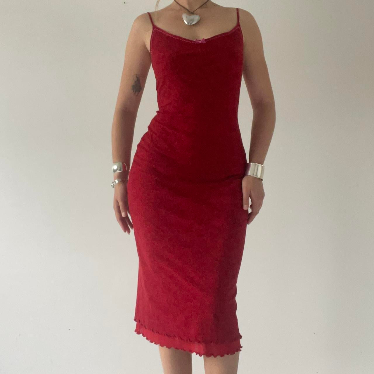 Kookai Floral Bodycon Midi Dress | 6-8