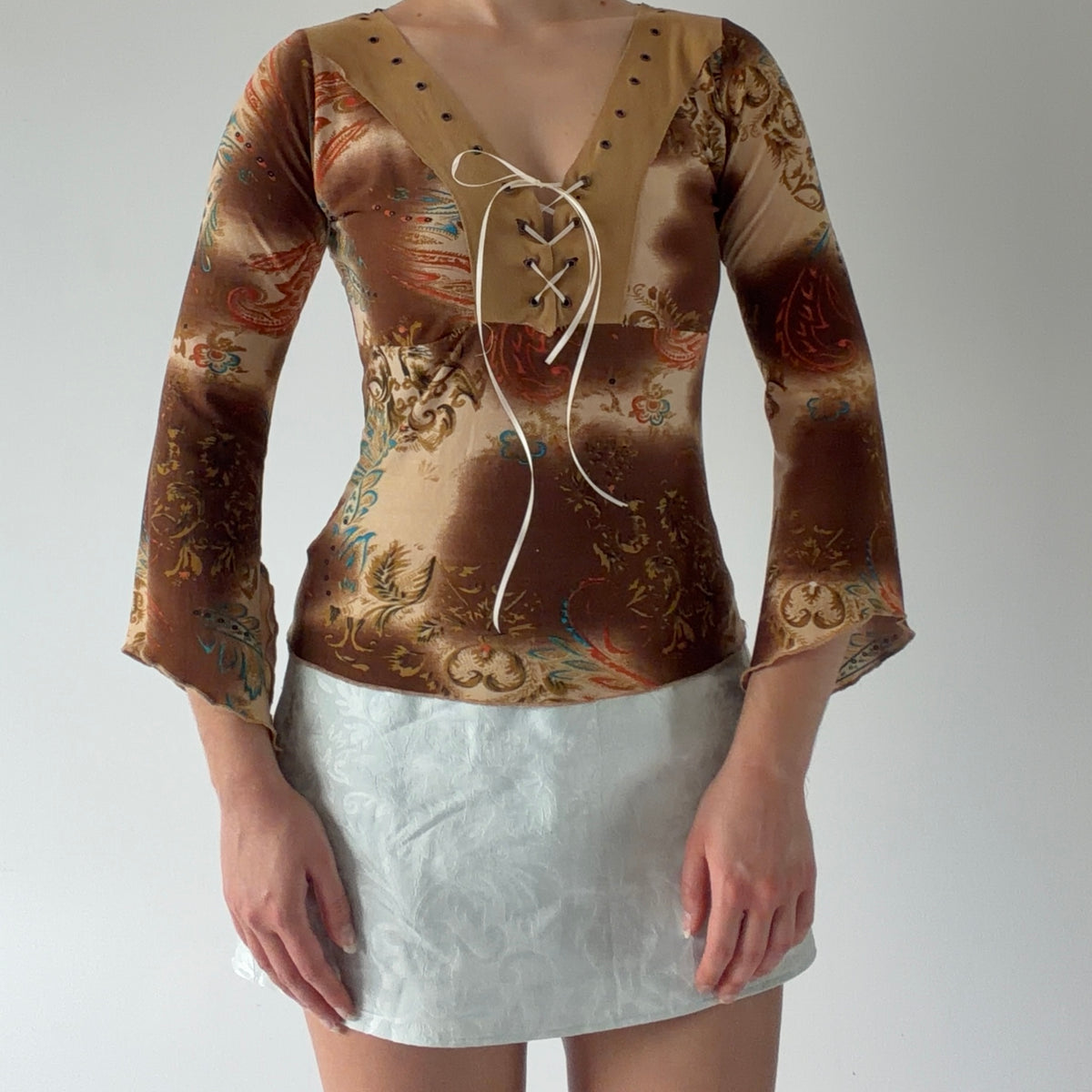 Xcepsion Bell Sleeve Top | XS-S
