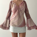 Rampage Bell Sleeve Top | L
