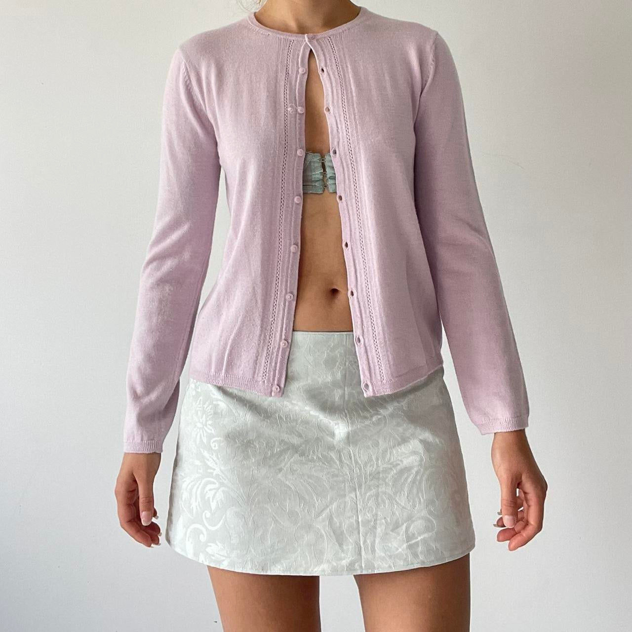 90s Wool Cardigan | M