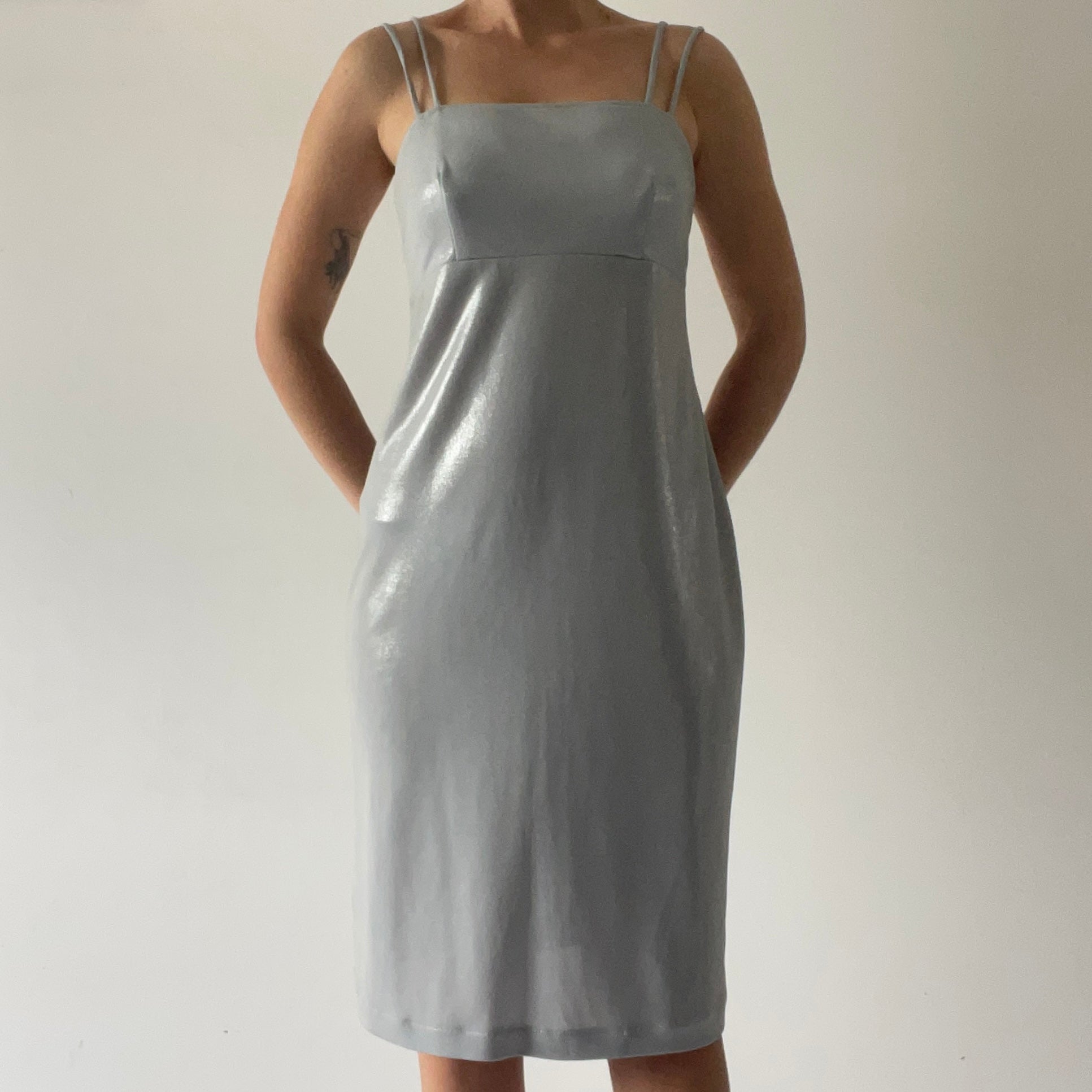 Wells Glitter Bodycon Dress | Made in NZ | 10-12